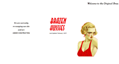 Desktop Screenshot of brazenhussy.com