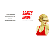Tablet Screenshot of brazenhussy.com